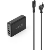 Hama Charging Station 4 Ports Gan/PD 2XUSB-C/2XUSB-A 65W ...