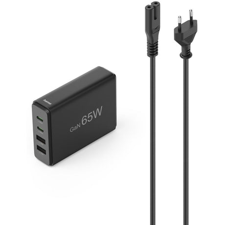 Hama Charging Station 4 Ports Gan/PD 2XUSB-C/2XUSB-A 65W ...