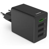 Hama Fast Charger 1X USB-C PD 3X USB-A Mini-Charger 35W Black - image 2 of 5