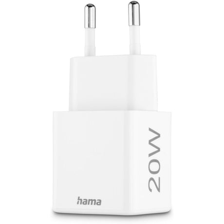Hama Fast Charger 1X USB-C PD 1X USB-A QC Mini-Charger 20 W White - image 5 of 5
