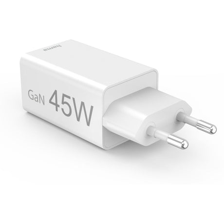 Hama Fast Charger 1X USB-C PD 1X USB-A QC Mini-Charger 45 W White - image 3 of 5