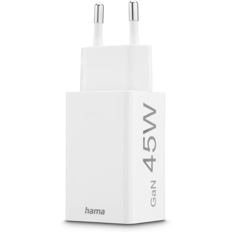 Hama Fast Charger 1X USB-C PD 1X USB-A QC Mini-Charger 45 W White - image 5 of 5