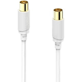 Hama Antenna Cable Coaxstekker - Coax Plug Gold Plated 5.0 M 120 DB