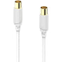 Hama Antenna Cable Coaxstekker - Coax Plug Gold Plated 5.0 M 120 DB