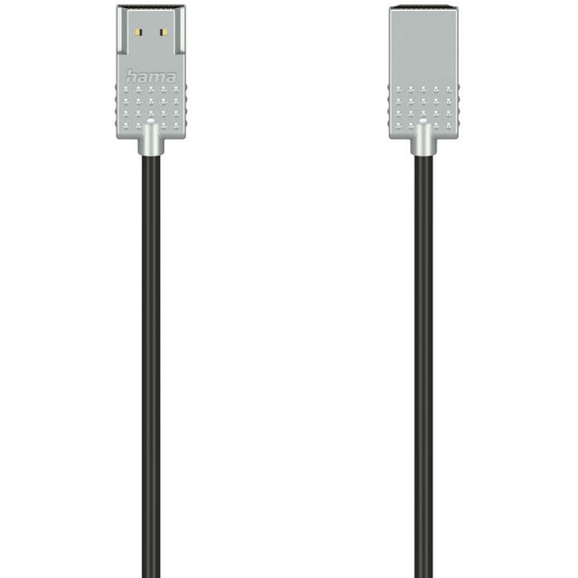 Hama High-Speed HDMI-Cable Ultra-Slim 4K Conn - CONN. Ethernet 2.0 M
