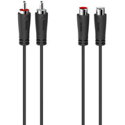 Hama Extension Cable 2 Cinch-Plugs - 2 Cinch-Couplingen 5.0m