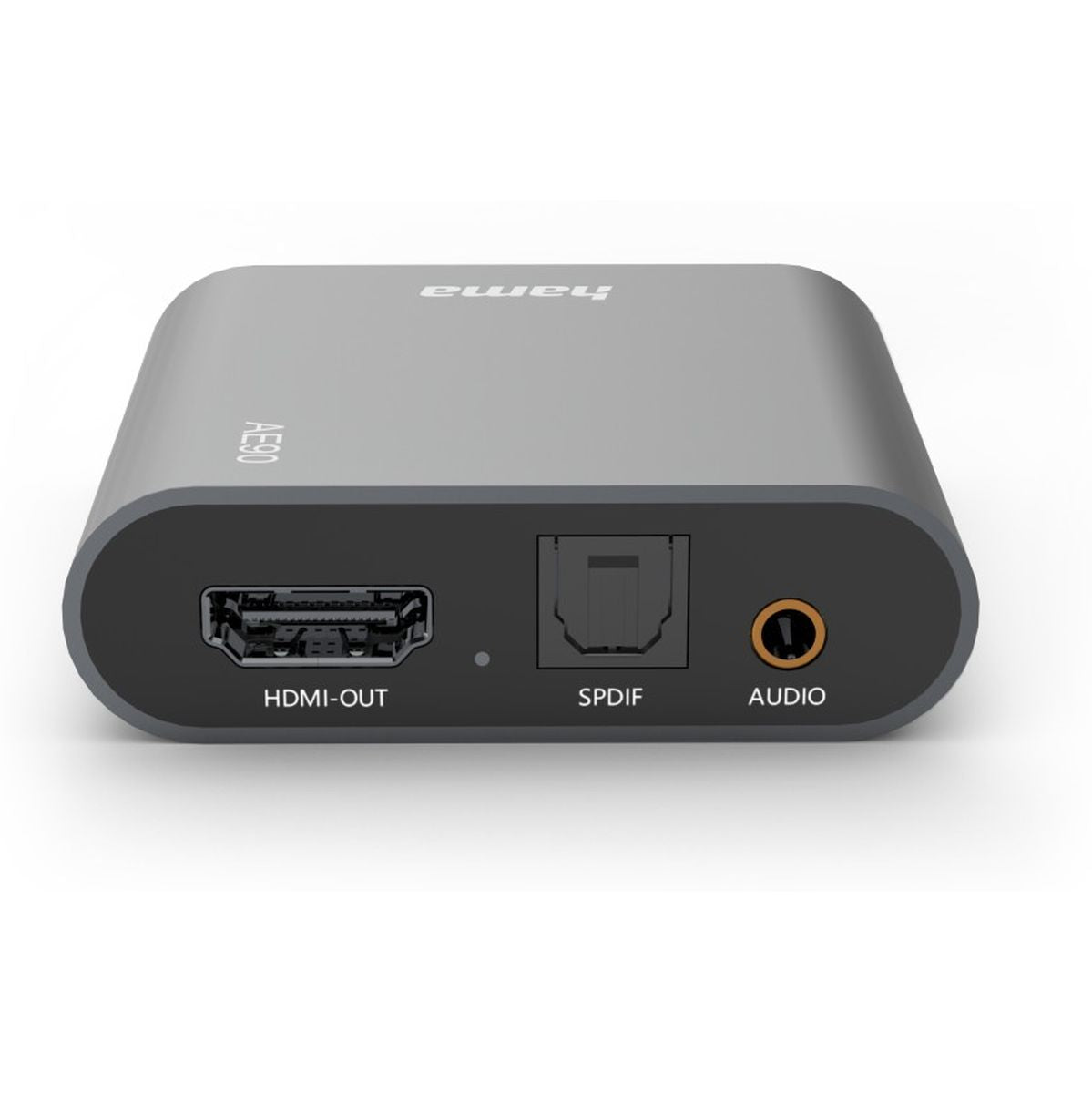 Hama HDMI-Audio-Extractor AE90 HDMIO To Audio TosLink 3.5-mm-Jack Silver - image 4 of 5