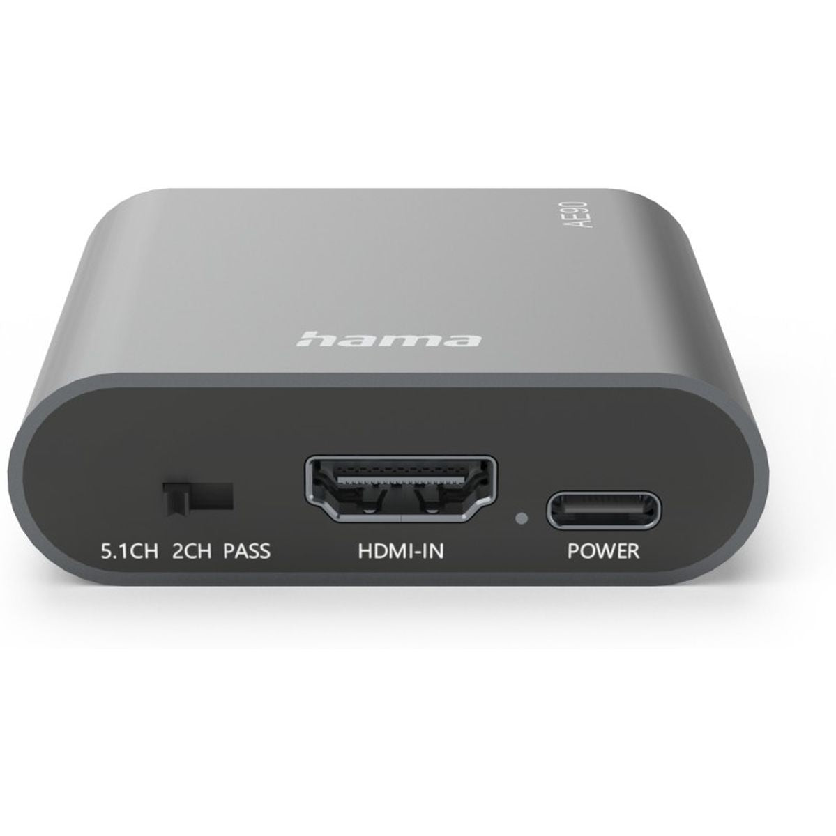 Hama HDMI-Audio-Extractor AE90 HDMIO To Audio TosLink 3.5-mm-Jack Silver - image 5 of 5