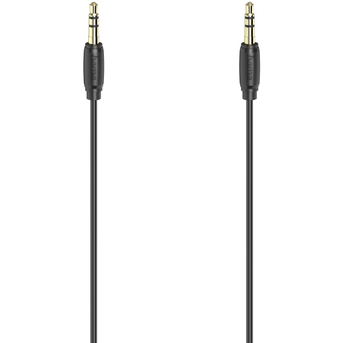 Hama Audiocable 3.5mm - 3.5mm Stereo Gold Plated Ultradun 1.5m