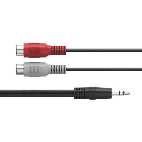 Hama Audio Adapter 2X Cinch Coupling 3.5mm Plug Stereo - image 3 of 3