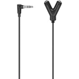 Hama Audio 3.5-mm-Jack-Plug - 2X 3.5-mm-Jack-Coupling Stereo
