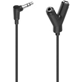 Hama Audio 3.5-mm-Jack-Plug - 2X 3.5-mm-Jack-Coupling Stereo - image 2 of 3