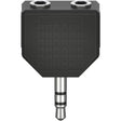 Hama Audio 3.5mm Jack - 2 X 3.5MM-JACK Coupling Stereo
