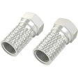 Hama F-Plug 7.0 mm Screwable 4 Pieces