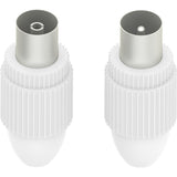 Hama Coax-Set Connector/Coupling Klembaar - image 2 of 3
