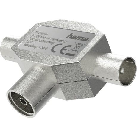 Hama Antenneverdeler Coax-Coupling - 2 Coax-Plugs Metal