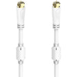 Hama Sat-Aansluitkabel F-Connector - F-Connector Gold Plated 5.0 M 100 DB