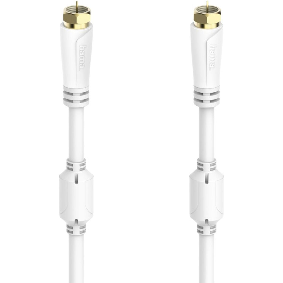 Hama Sat-Aansluitkabel F-Connector - F-Connector Gold Plated 5.0 M 100 DB