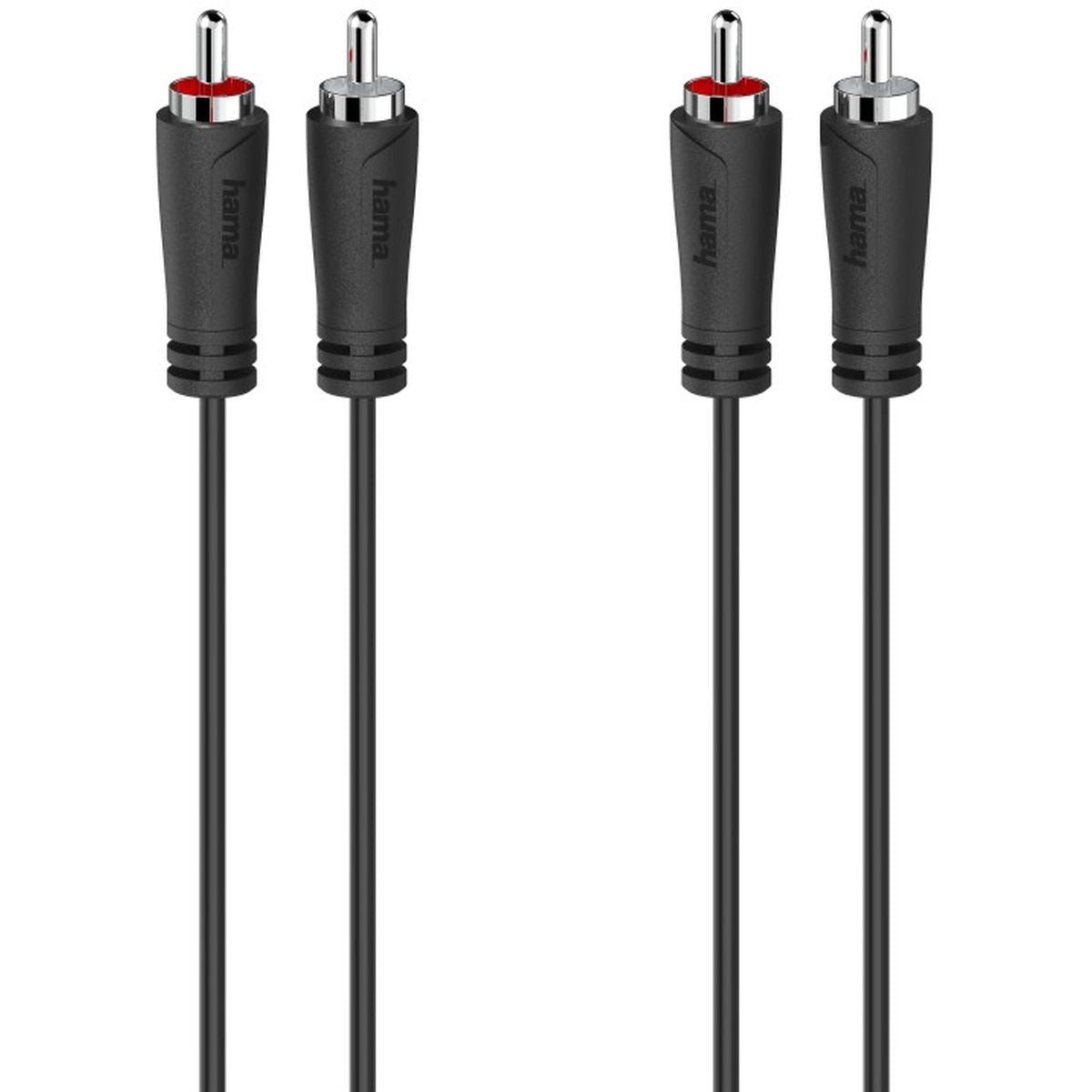 Hama Audio Cable 2 Cinch-Plugs - 2 Cinch-Plugs 3.0 M