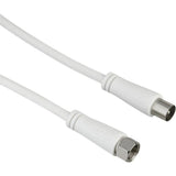 Hama Sat-Aansluitkabel F-Plug - Coax-Plug 1.5 M 90 DB