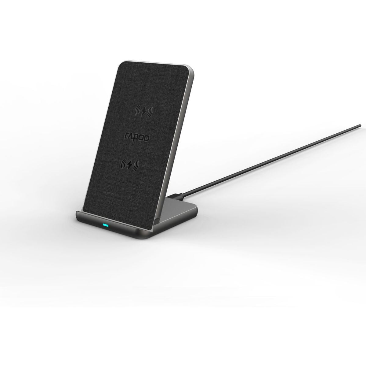 Rapoo XC360 Wireless QI Charger Stand 15 Watt Grey - image 3 of 4
