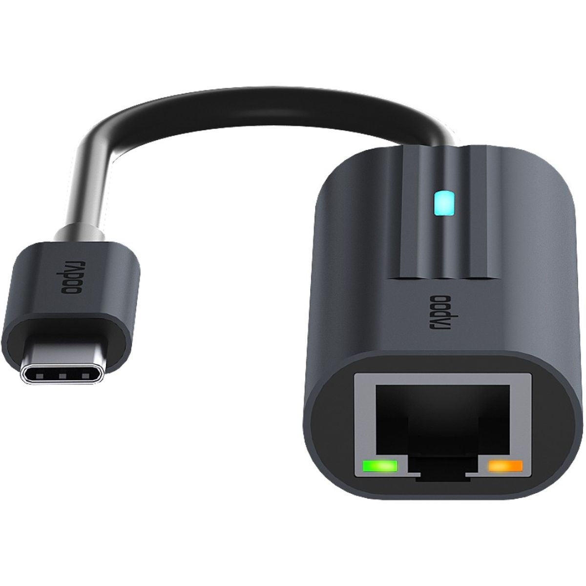 Rapoo USB-C Adapter USB-C To Gigabit LAN Grey