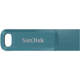 SanDisk Dual Drive Ultra 3.1 Go 128GB USB - USB C 150MB/s Mediterranean Blue