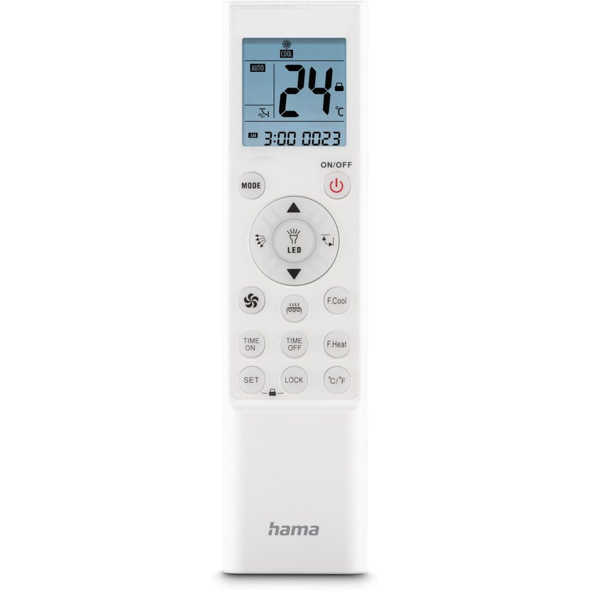 Hama Universal Remote Control For Airconditioningsystemen Infra-Red Wandm