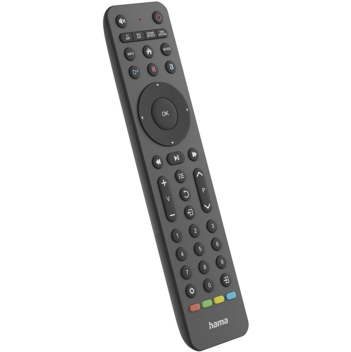 Hama Universal TV-Remote Control INFR. For 8 Devices Lerend App-Key - image 4 of 4