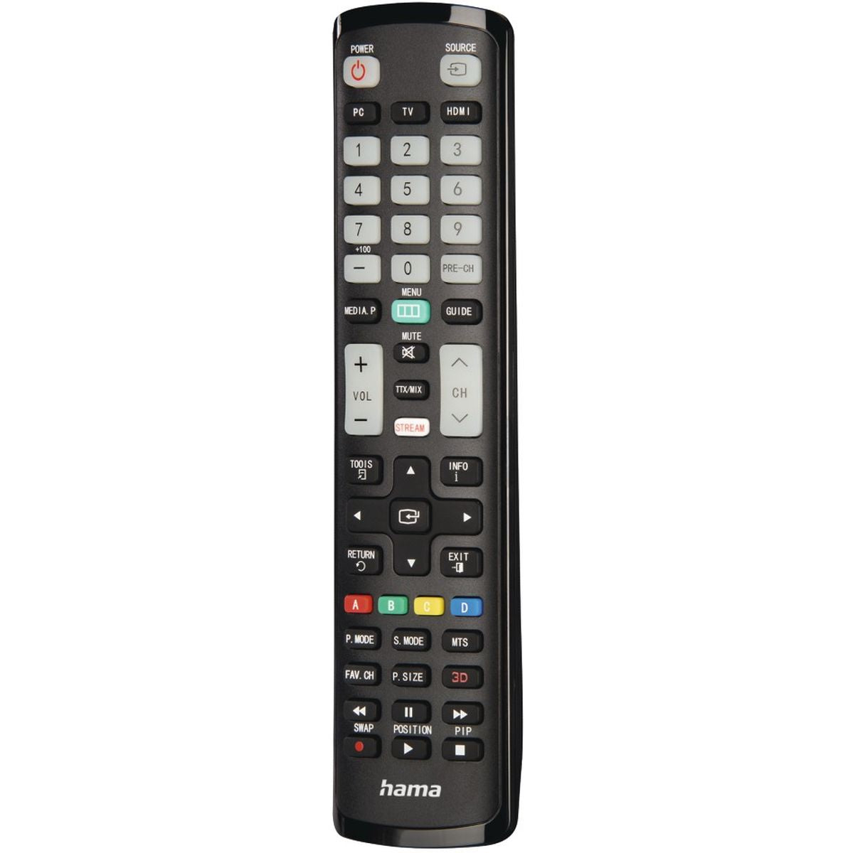 Hama Universal Remote Control Samsung TV'S IR Lerend Lichtgevende Keys - image 3 of 4
