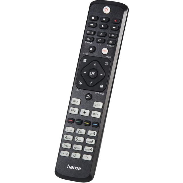Hama Universal Remote Control Philips TV'S IR Lerend Lichtgevende Keys
