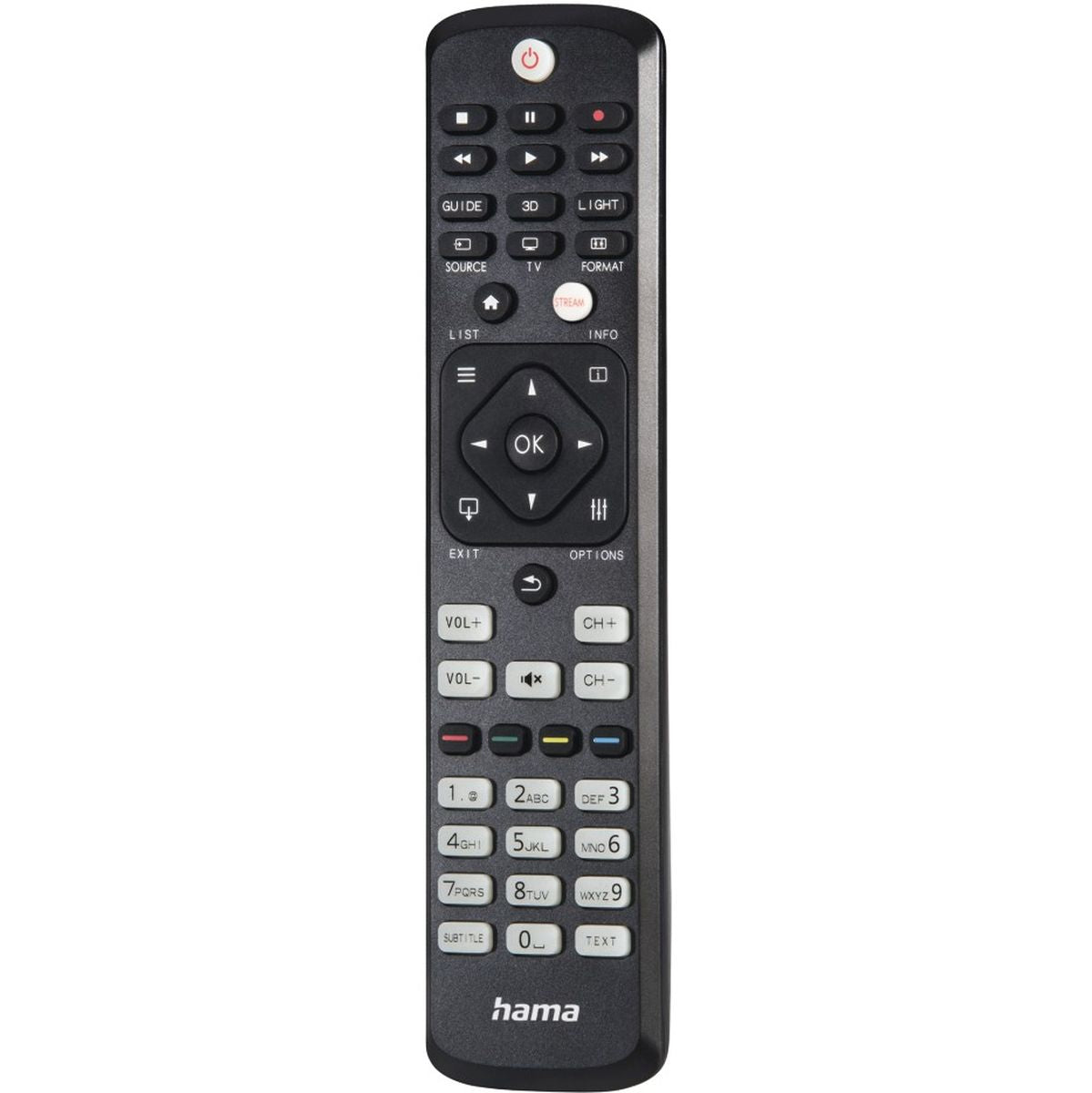 Hama Universal Remote Control Philips TV'S IR Lerend Lichtgevende Keys - image 3 of 4