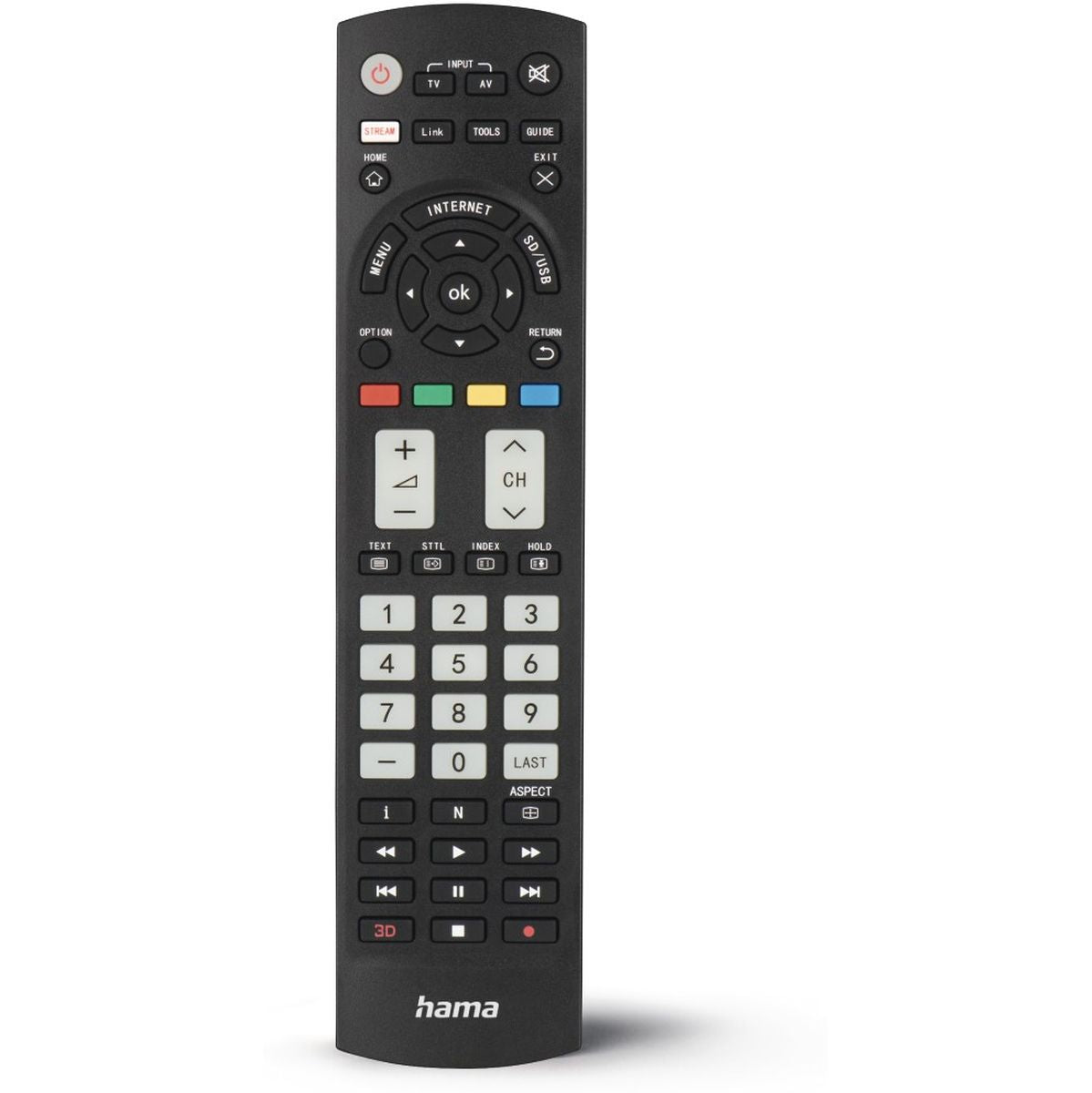 Hama Universal Remote Control Panasonic TV'S IR Lerend Lichtg Keys - image 2 of 4