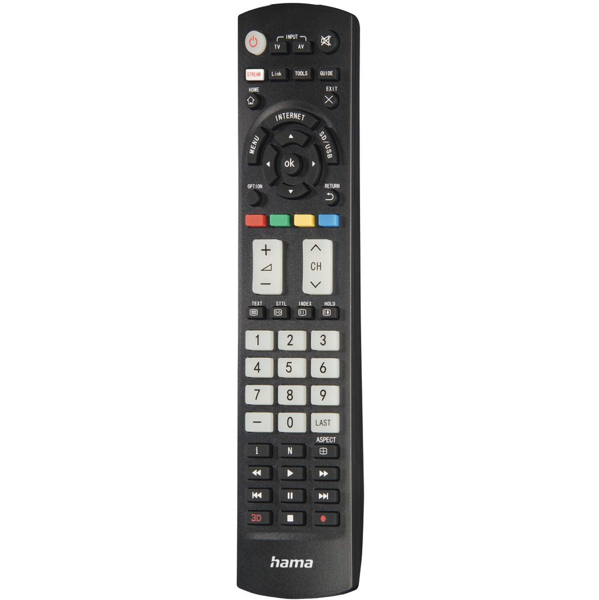 Hama Universal Remote Control Panasonic TV'S IR Lerend Lichtg Keys - image 3 of 4