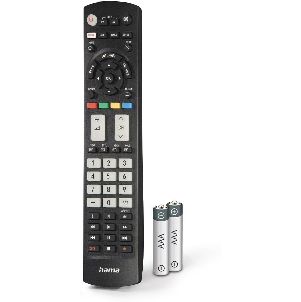 Hama Universal Remote Control Panasonic TV'S IR Lerend Lichtg Keys - image 4 of 4