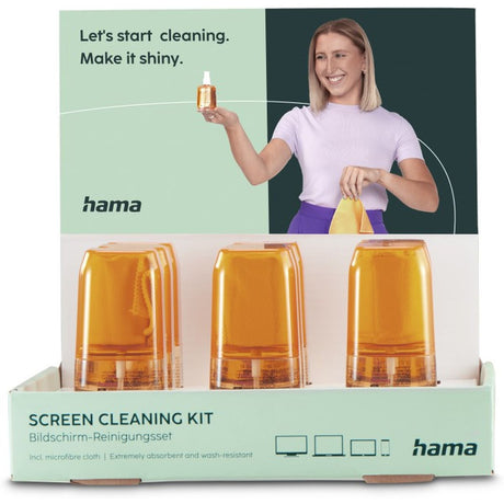 Hama Beeldschermreiniger Spray + Reinig.doekje 95 ml TV + Kantoor 9 ST/DIS. - image 2 of 4