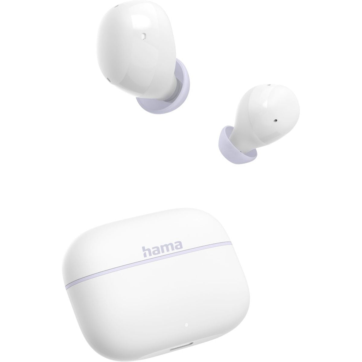 Hama Bluetooth In-Ear Freedom Buddy II TWS Earbuds Spraaksturing White - image 3 of 3