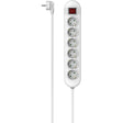 Hama Power Strip 6-FOLD Switch Opt Schakelaarpositie 1.4 M White