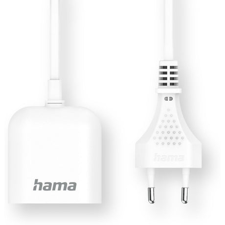 Hama USB-Netadapter w/ 1.9 M Long Cable 3.5A 1X USB-A 1X USB-C White - image 2 of 4