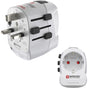 Hama Wereldreisadapter Pro Light AC 30PD 3-POLIG 1X USB-C 1X USB-A 30 W