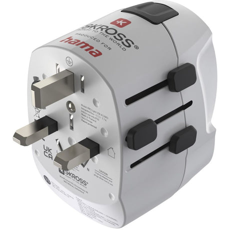 Hama Wereldreisadapter Pro Light AC 30PD 3-POLIG 1X USB-C 1X USB-A 30 W - image 3 of 3