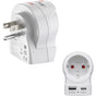 Hama Travel Adapter EU To Us 1X USB-A 1X USB-C (PD) 20 W