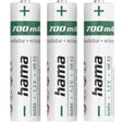 Hama NiMH-Accu's AAA Micro 700 mAh 1.2V 3 Pcs