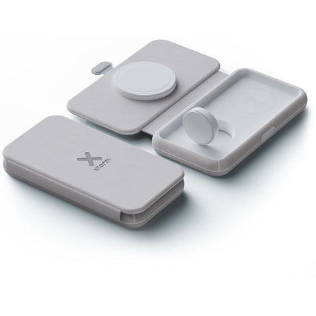 Xtorm Wireless Reisoplader 3IN1 Collapsible Grey