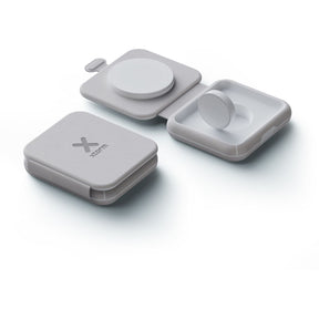 Xtorm Wireless Reisoplader 2IN1 Collapsible Grey