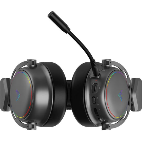 Rapoo VH800 Wireless Dual-Mode 2.4GHz EN BT5.2 Gaming Headset Space Grey - image 4 of 5