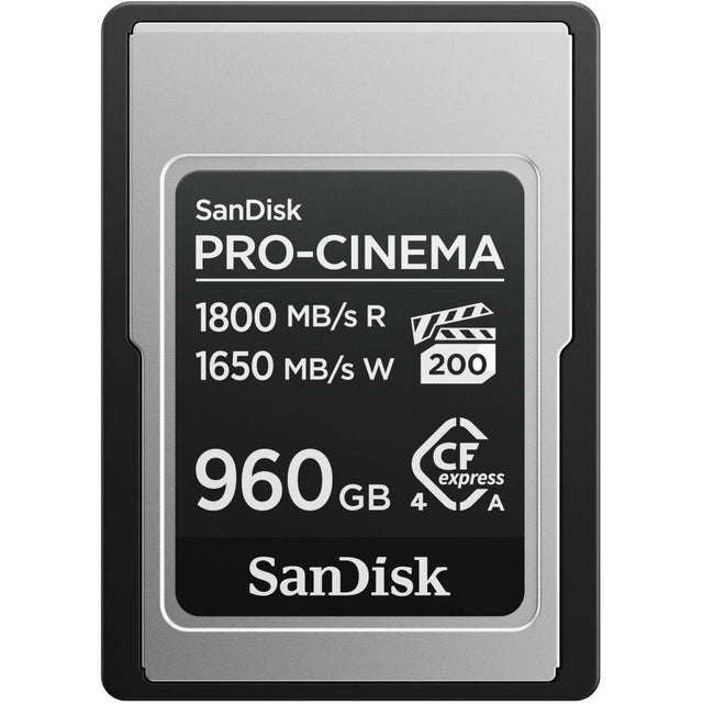 SanDisk CF Express Pro Cinema 480GB 1800 / 1650 MB/s Type A