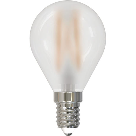 Hama LED-Gloeidraadlamp E14 470LM Verv 40W Druppel P45 Mat WW DIMB. RA90