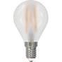 Hama LED-Gloeidraadlamp E14 400LM Vervangt 35W Druppel P45 Mat Warm White