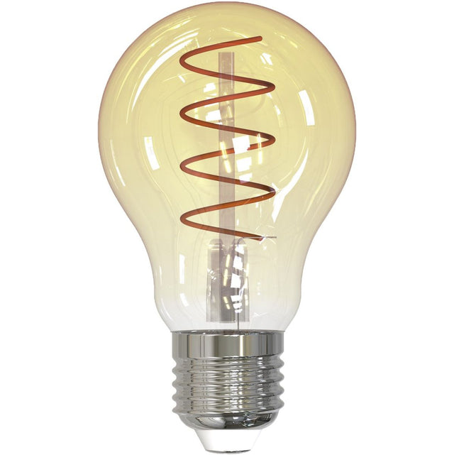 Hama LED-Gloeidraadlamp E27 Peer A60 Amber Helder Extra Warm White DIMB.